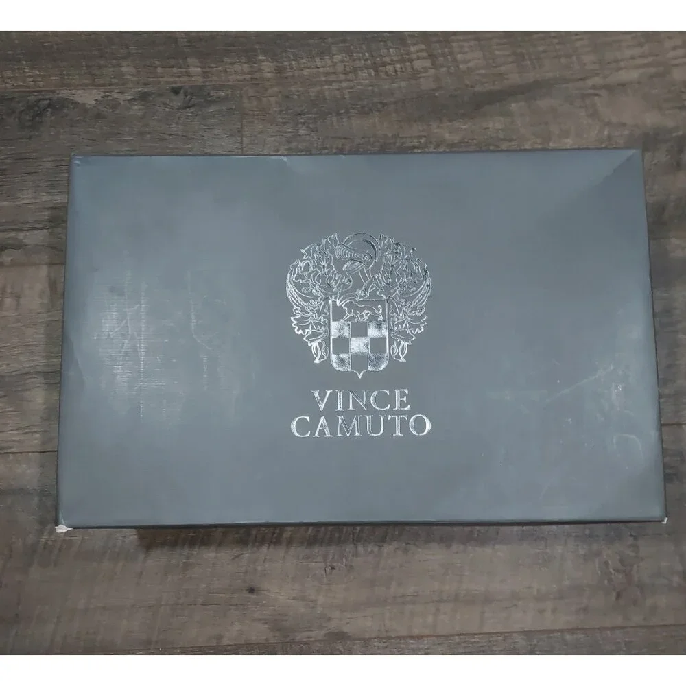 Vince Camuto Melise Extra Wide Calf Black Leather Knee High Boots Size 6.5 W NWT - Picture 5 of 9